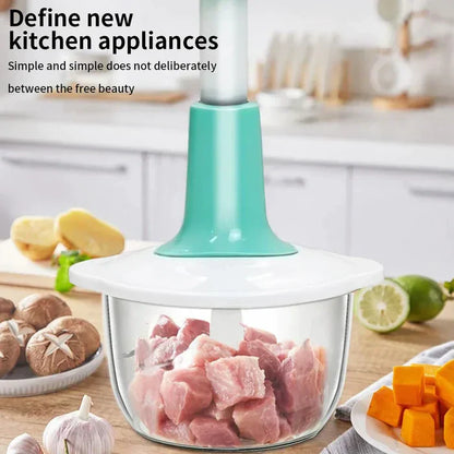 Imported Manual Multifunctional Chopper Mixer Cutter and Grinder 2 Liter