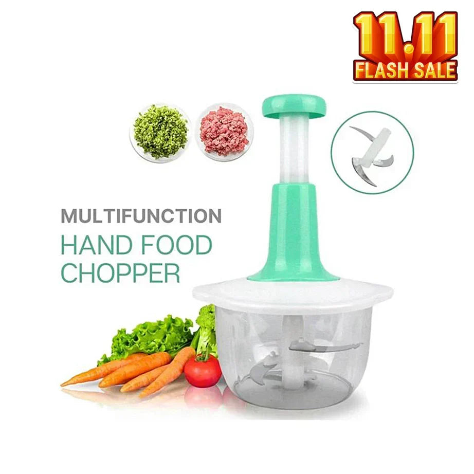 Imported Manual Multifunctional Chopper Mixer Cutter and Grinder 2 Liter
