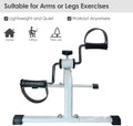 Mini Pedal Exerciser Cycle - White
