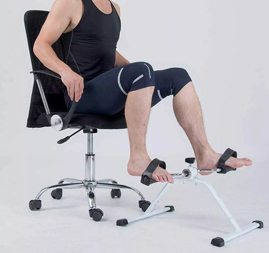 Mini Pedal Exerciser Cycle - White