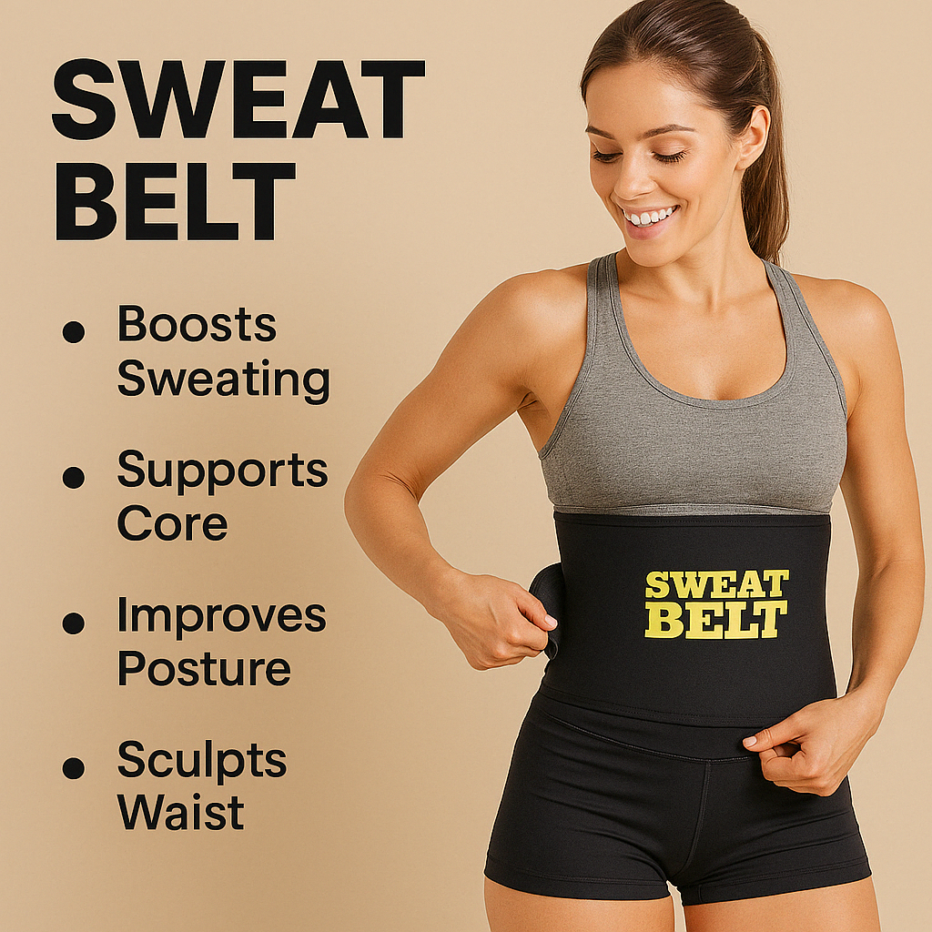 Unisex Waist Trimming Sweat Belt
