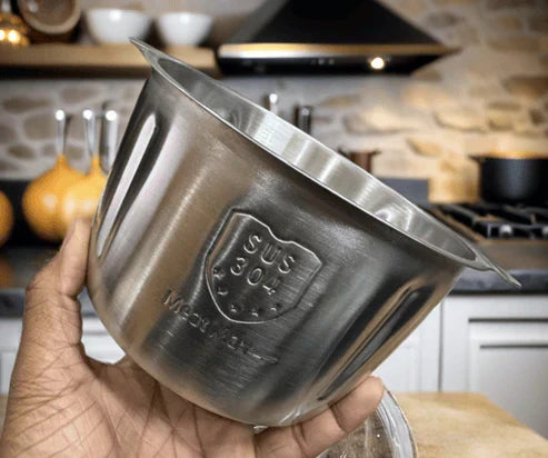 Imported Manual Hand Push Chopper Stainless Steel For Vegetables & Meat 2L