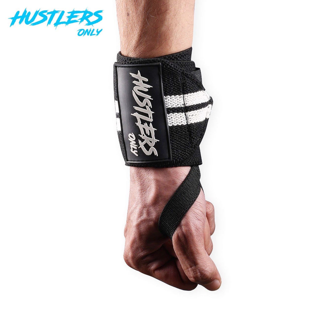 Wrist Wraps - White Stripes