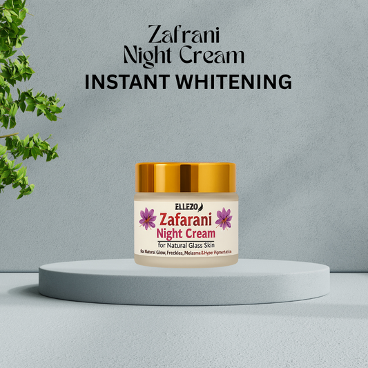 zafrani night cream for ultra whitening